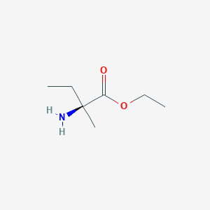molecular formula C7H15NO2 B078484 Ethyl (S)-2-amino-2-methylbutyrate CAS No. 13893-46-4