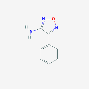 molecular formula C8H7N3O B078485 4-Phenyl-1,2,5-oxadiazol-3-amine CAS No. 10349-14-1