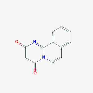 molecular formula C12H8N2O2 B7848793 Pyrimido[2,1-a]isoquinoline-2,4-dione 
