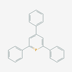 molecular formula C23H17P B078489 Phosphorin, 2,4,6-triphenyl- CAS No. 13497-36-4