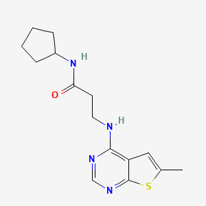 molecular formula C15H20N4OS B7848984 MFCD12953336 