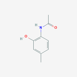 molecular formula C9H11NO2 B078495 N-(2-hydroxy-4-methylphenyl)acetamide CAS No. 13429-10-2