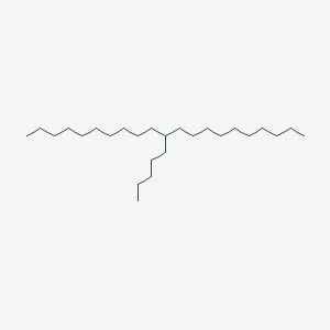 molecular formula C26H54 B078497 Heneicosane, 11-pentyl- CAS No. 14739-72-1
