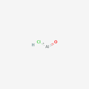 molecular formula AlClO B078503 Aluminum chloride oxide CAS No. 13596-11-7