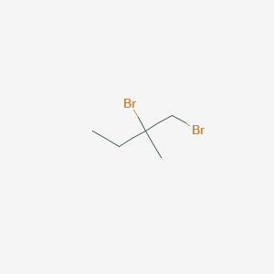 molecular formula C5H10Br2 B078504 1,2-Dibromo-2-methylbutane CAS No. 10428-64-5