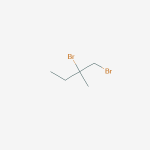 B078504 1,2-Dibromo-2-methylbutane CAS No. 10428-64-5