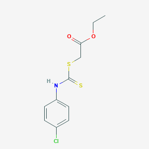 molecular formula C11H12ClNO2S2 B078505 Usaf T-8 CAS No. 13037-08-6