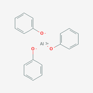 molecular formula C18H15AlO3 B078509 三苯酚铝 CAS No. 15086-27-8