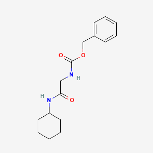 molecular formula C16H22N2O3 B7851721 Benzyl (2-(cyclohexylamino)-2-oxoethyl)carbamate 