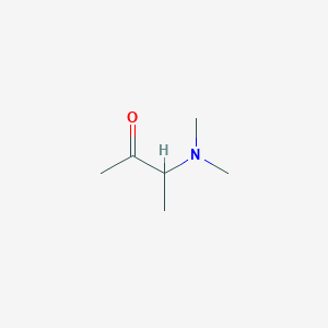 molecular formula C6H13NO B078519 3-(二甲氨基)丁烷-2-酮 CAS No. 10524-60-4