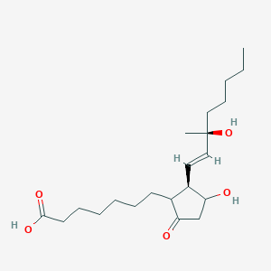 molecular formula C21H36O5 B7852303 15(S)-15-methyl Prostaglandin E1 