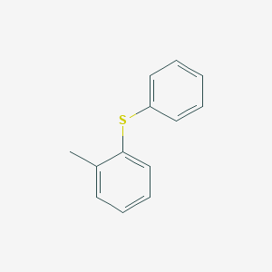 molecular formula C13H12S B078524 Benzene, 1-methyl-2-(phenylthio)- CAS No. 13963-35-4