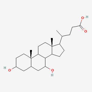 molecular formula C24H40O4 B7852609 chenodeoxycholic acid 