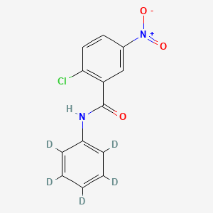 molecular formula C13H9ClN2O3 B7852657 GW9662-d5 
