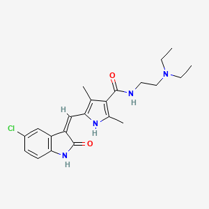 molecular formula C22H27ClN4O2 B7852672 SU11652 