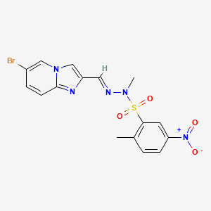 molecular formula C16H14BrN5O4S B7852688 PIK-75 