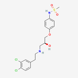 molecular formula C18H22Cl2N2O4S B7852701 CAY10608 