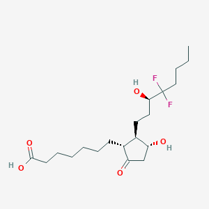 molecular formula C20H34F2O5 B7852716 15-Hydroxy Lubiprostone 