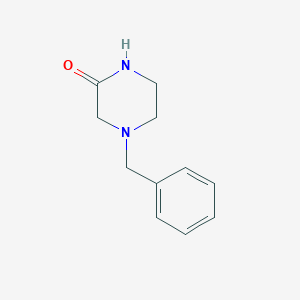 molecular formula C11H14N2O B078528 4-Benzylpiperazin-2-one CAS No. 13754-41-1