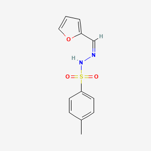 molecular formula C12H12N2O3S B7852851 N'-(Furan-2-ylmethylene)-4-methylbenzenesulfonohydrazide 