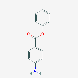 molecular formula C13H11NO2 B078530 苯甲酸对氨基苯酯 CAS No. 10268-70-9