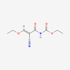 B7853312 Ethyl (2-cyano-3-ethoxyacryloyl)carbamate CAS No. 869116-51-8