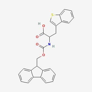molecular formula C26H21NO4S B7853623 FMOC-DL-3-benzothienylalanine 