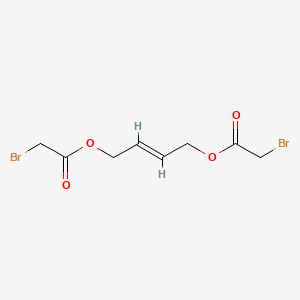 molecular formula C8H10Br2O4 B7853678 1,4-Bis(bromoacetoxy)-2-butene CAS No. 1071565-84-8
