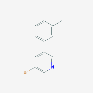 3-Bromo-5-(m-tolyl)pyridine
