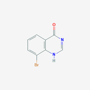 molecular formula C8H5BrN2O B7853839 8-bromo-1H-quinazolin-4-one 