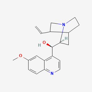 molecular formula C20H24N2O2 B7853863 (2-Ethenyl-4-azabicyclo[2.2.2]oct-5-yl)-(6-methoxyquinolin-4-yl)-methanol 