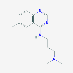 N',N'-dimethyl-N-(6-methylquinazolin-4-yl)propane-1,3-diamine
