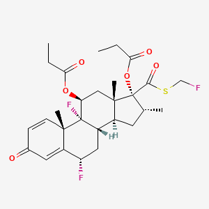 molecular formula C28H35F3O6S B7853994 Fluticasone propimonate 