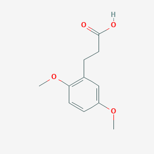 molecular formula C11H14O4 B078540 3-(2,5-Dimethoxyphenyl)propionic acid CAS No. 10538-49-5