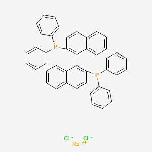 Dichloro[(S)-2,2'-bis(diphenylphosphino)-1,1'-binaphthyl]ruthenium(II)
