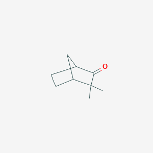 molecular formula C9H14O B078542 3,3-Dimethylbicyclo[2.2.1]heptan-2-one CAS No. 13211-15-9