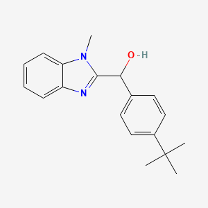 (4-tert-Butylphenyl)(1-methyl-1H-benzo[d]imidazol-2-yl)methanol