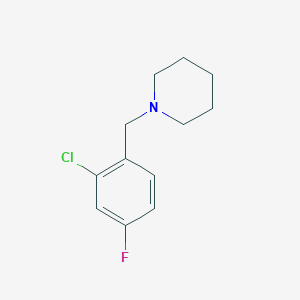1-(2-Chloro-4-fluorobenzyl)piperidine