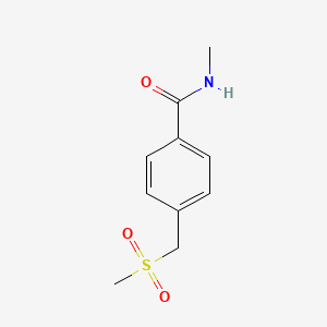 4-(methanesulfonylmethyl)-N-methylbenzamide