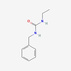 molecular formula C10H14N2O B7854469 Urea, 1-benzyl-3-ethyl- CAS No. 61843-91-2