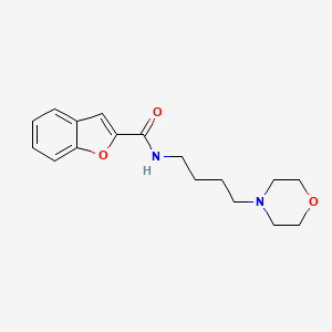 N-(4-morpholinobutyl)benzofuran-2-carboxamide