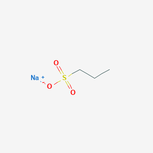 molecular formula C3H7NaO3S B078549 Sodium propanesulphonate CAS No. 14533-63-2