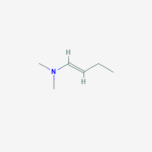 molecular formula C6H13N B078551 1,1-Dimethylamino-1-butene CAS No. 14548-12-0
