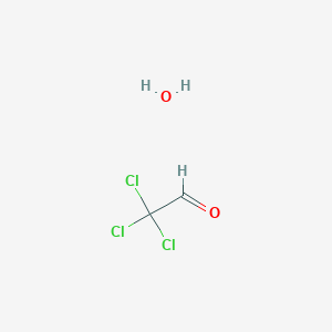 molecular formula C2H3Cl3O2 B7855138 2,2,2-Trichloroacetaldehyde hydrate 