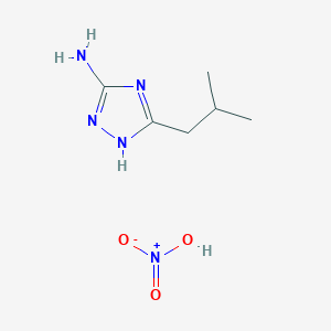 5-isobutyl-1H-1,2,4-triazol-3-amine nitrate