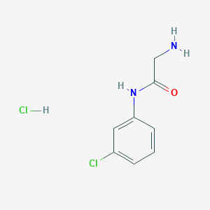 2-amino-N-(3-chlorophenyl)acetamide hydrochloride