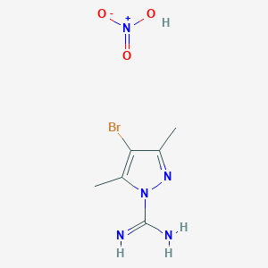 4-bromo-3,5-dimethyl-1H-pyrazole-1-carboximidamide nitrate