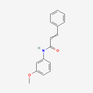 molecular formula C16H15NO2 B7855377 n-(3-Methoxyphenyl) cinnamamide 