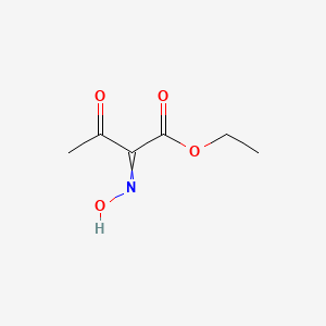 molecular formula C6H9NO4 B7855408 ethyl 2-hydroxyimino-3-oxobutanoate 