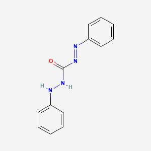 molecular formula C13H12N4O B7855421 1,5-Diphenylcarbazone CAS No. 119295-41-9